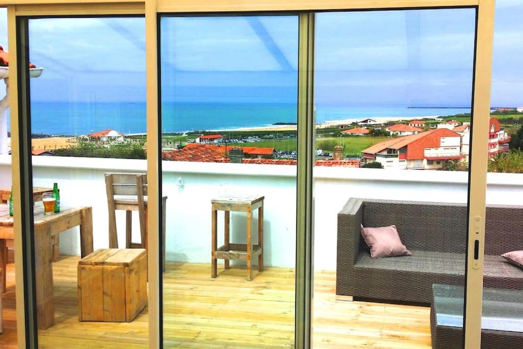 T2 A Anglet Grande Terrasse Vue Mer, Plage A Pied. Εξωτερικό φωτογραφία